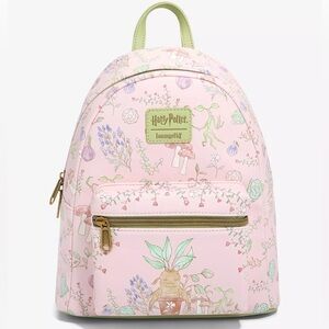 Loungefly Harry Potter Herbology Mini Backpack Mandrake Mushroom